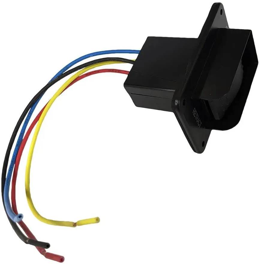 BLACK IP 66 ELECTRIC JACK SWIT